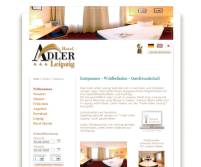 Webdesign Hotel Adler Leipzig